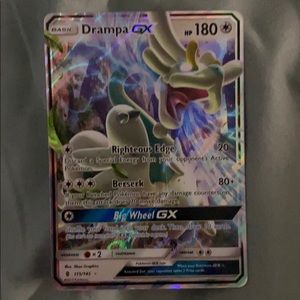 Pokémon cardsRayquaza GX,  Drampa GX , Flygon GX,